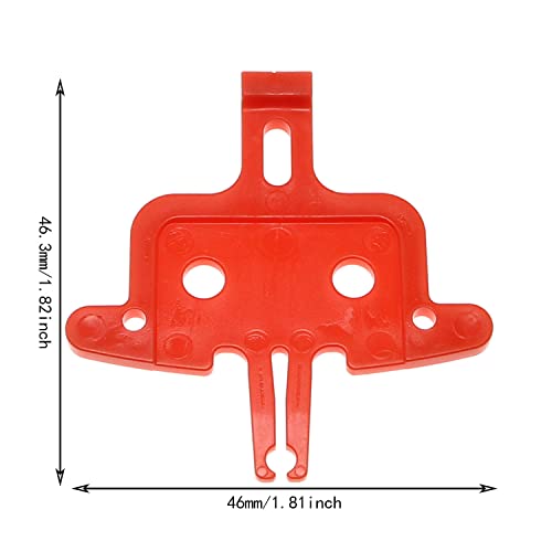 6PCS Bicycle Hydraulic Disc Brake Pad Spacers for Maintenance and Adjustment