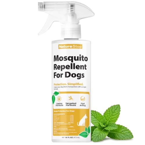Pet-Safe Mosquito Repellent Spray for Dogs - 16oz, Natural Oil Formula, Made in USA