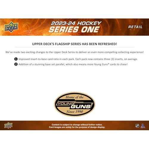 Upper Deck 2023-24 Series 1 Hockey Card Collector's Tin