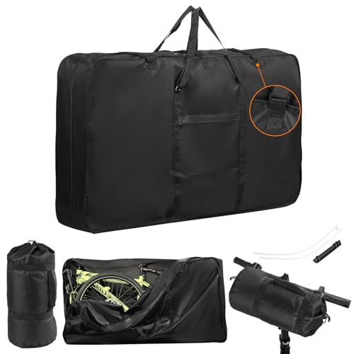 Bike Travel Bag 900D Bicycle Transport Case for 26-29 Inch MTB & Road Bikes - Variant 26-29 Inch