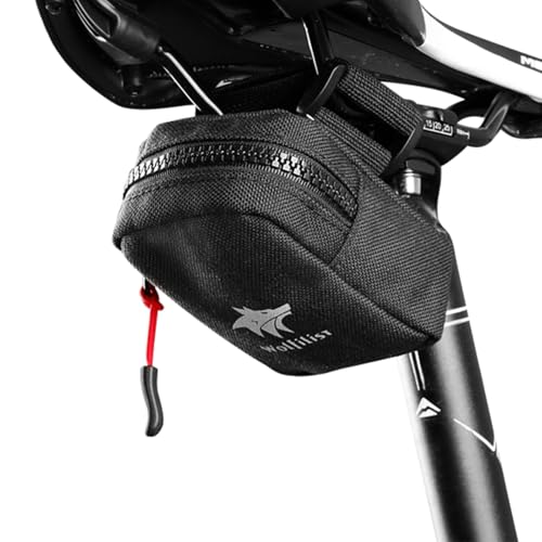 WOLFILIST Large Compact Bike Saddle Bag Under Seat for Road & MTB