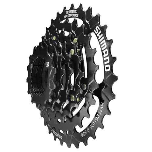 Bike Cassette 7 Speed CS-HG200 Bike Sprocket 12-32T Black for Mountain Bike Folding Bike