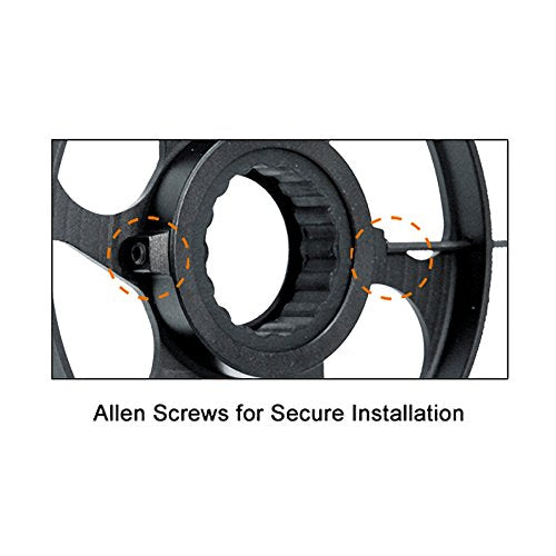 UTG Add-On Index Wheel Compatible with Side AO Accushot Scopes - Not for Bubble Leveler