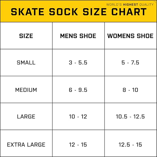 Large Gray Pro Style Hockey Skate Socks with Reinforced Ankle Padding & Moisture-Wicking Material - Howies