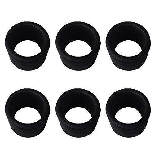 Fishing Rod Holder Cap Kit for 2-Inch Tube Rubber Gasket Protectors