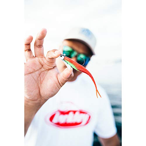 Berkley Gulp! Saltwater Jerk Shad Bait - Chartreuse Pepper Neon, 5 Inch