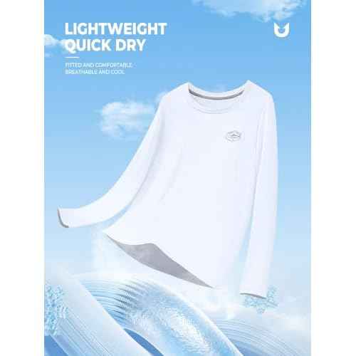 NORTHYARD Men's Sun Protection Shirts Long Sleeve Swim Beach Rash Guard SPF UV UPF 50+ Fishing T-Shirt Quick Dry Lightweight