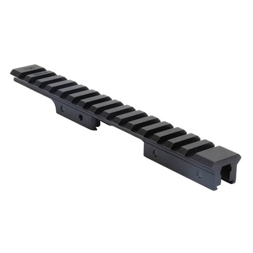 Warne CZ 452/455 11mm Picatinny Rail Adapter, 15MOA, Black, 7755M