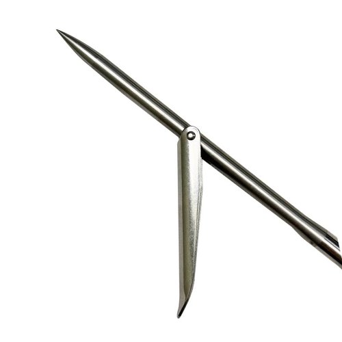 Scuba Choice Spearfishing 12" Stainless Steel Pole Spear Tip Single Barb Head – Durable Replacement for Palantic Fiberglass & Carbon Fiber Pole Spears