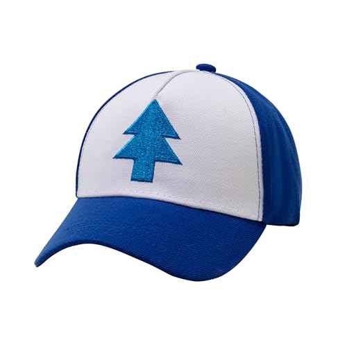 Dipper Hat Embroidered Blue Dipper's Cap Baseball Cap Keychain
