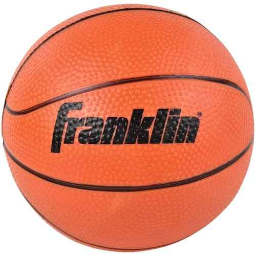 Franklin Sports Over The Door Indoor LED Basketball Hoops-Steel Rim Mini Basket-Includes Ball and Pump-Light Up Backboard