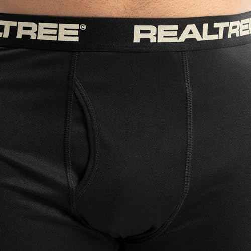 Realtree Mens Polyester Performance Baselayer Thermal Underwear Long Johns Bottom
