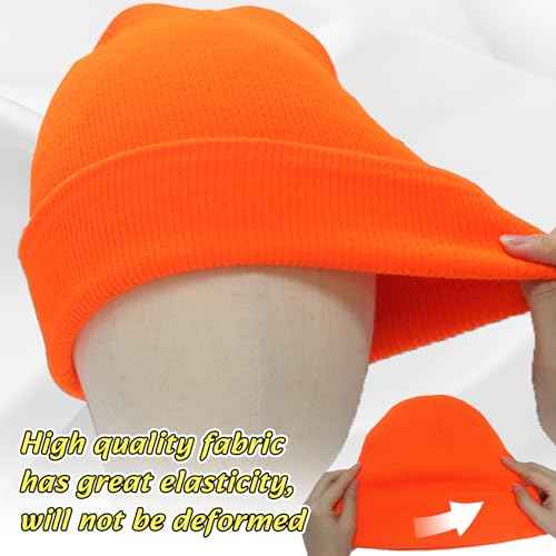 NPQQUAN 3 Packs Unisex Beanie Hats for Men Women Winter Knit Beanies