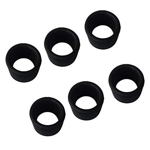 Fishing Rod Holder Cap Kit for 2-Inch Tube Rubber Gasket Protectors