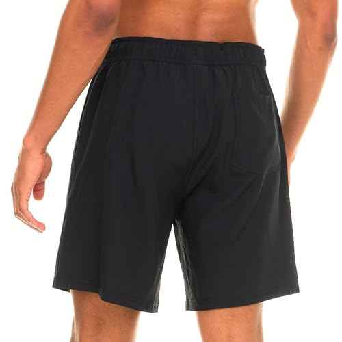 Champion Mens Swim Trunks with Mesh Liner, 7" Inseam Quick Drying Mens Bathing Suit, Board Shorts for Swimming and Beach