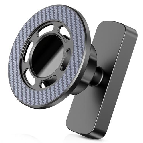 Magnetic Golf Cart Phone Holder with 360° Rotation - Strong Magnet Mount for Men Dad