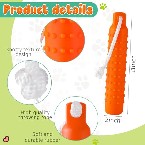 Dog Training Dummy Set with Canvas and Float Toys - Bright / Black & White Dove Variation
