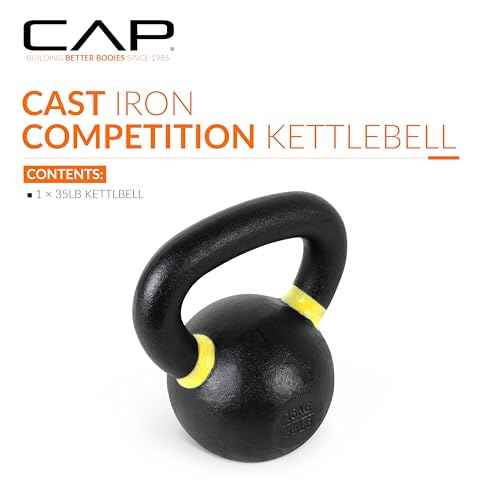 Cap Barbell Cast Iron Competition Kettlebell Weight