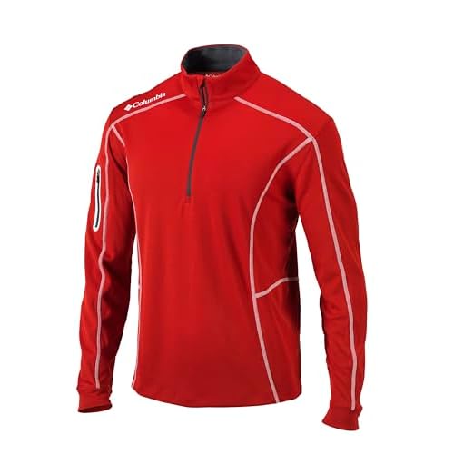 Columbia Men's OMNI WICK Shotgun 1/4 Zip Pullover Breathable Long Sleeve