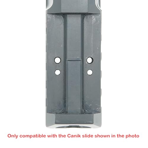 Titanium Adapter Plate for Canik TP9 SFX/Rival Holosun 407K 507K EPS Carry EPS Osight