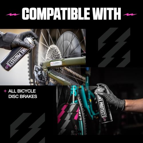 Neoprene Bike Disc Brake Cover with Bolt - Pink & Black, Protects & Shields
