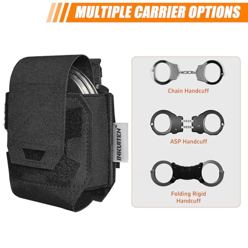MOLLE Handcuff Pouch for Duty Belt Tactical Vest Security Law Enforcement