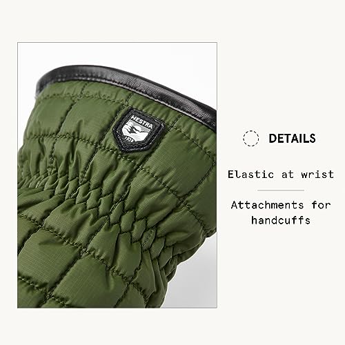 Hestra Moon Light Mitt, Windproof Insulated Mitten for Alpine Skiing, Snowboarding, Cross Country Ski & Snowshoeing