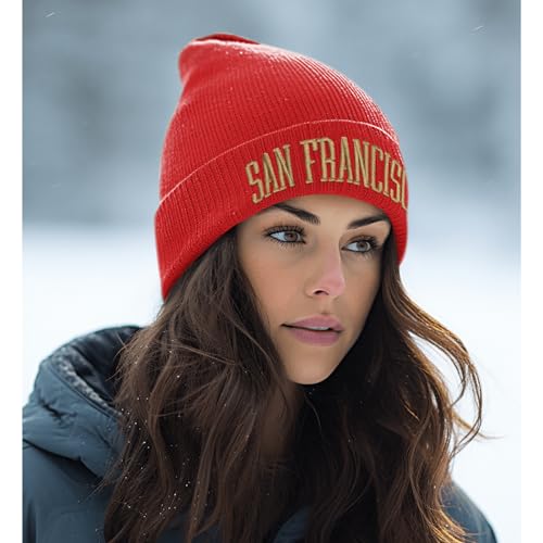 Winter Hat Cities Beanie for Men and Women Knit Cuffed Cap Perfect for Gifts