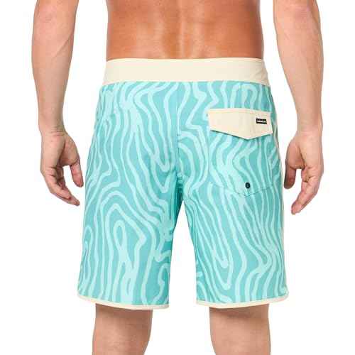 Quiksilver Men's Standard Surfsilk Scallop 19 Boardshort Swim Trunk