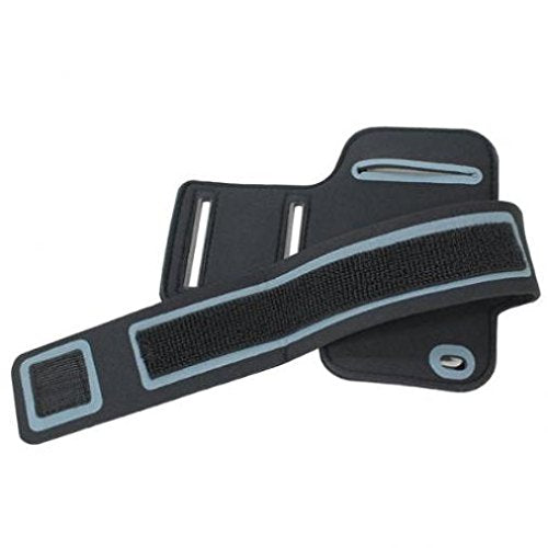 White Running Armband for iPod Touch 7 - Sports Gym Workout Case Cover Band Compatible with iPod Touch 7