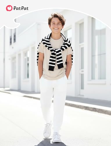 Kids Athletic Joggers - Boys Sweatpants for Active Casual Wear 5-14 Years