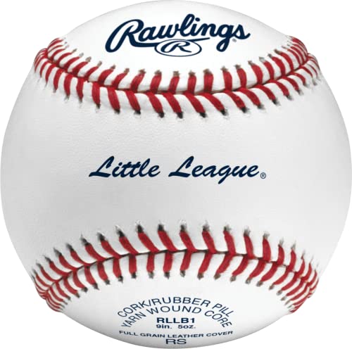 Youth Baseballs Box of 6 - Competition Grade Little League Balls