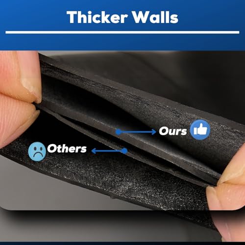 Corki Cycles 20 Inch Bike Tubes Butyl Rubber 2 Pack Fit 1.35 1.5 1.75 1.95 2.0 2.1 2.125 2.2 2.25 2.3 2.35 2.4, Bicycle Tire Inner Tube Replacement - Schrader Valve 32mm