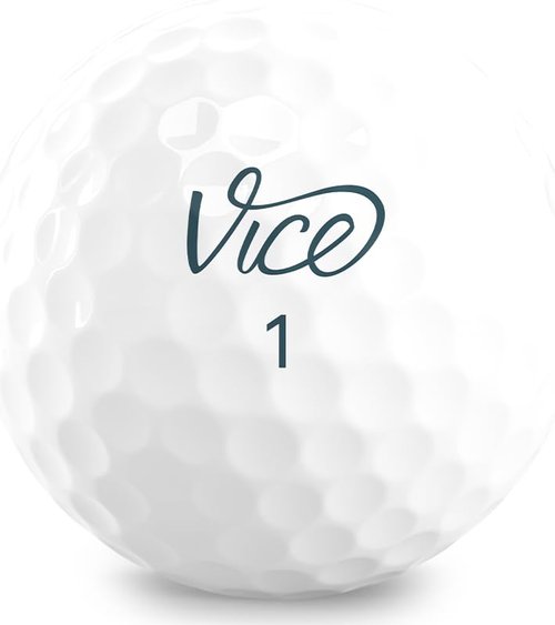 VICE Golf Tour White Golf Balls