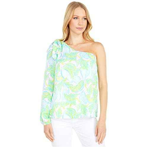 Lilly Pulitzer Avena Top Urchin Pink Vitamin Sea 00