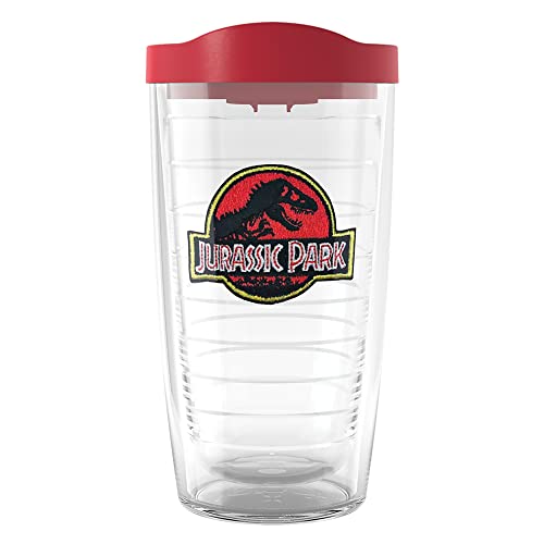Tervis 16oz Universal Jurassic Logo Double-Walled Insulated Tumbler Cup Made in USA