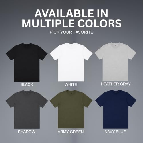 Ekkovision Men's Fitted Black Scoop Neck T-Shirt Large - Lightweight Cotton Blend