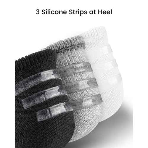 IDEGG No Show Socks Women & Men Low Cut Ankle Short Athletic Running Casual Invisible Liner Socks