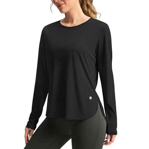 Women's Sun Shirts UPF 50+ Long Sleeve UV Protection Shirt Lightweight Quick Dry Workout Hiking Tops for Women