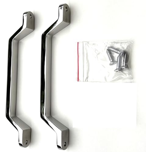 Heavy Duty Stainless Steel Boat & RV Door Handles 8.5 Inch Set
