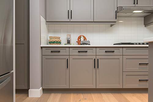 Ravinte Matte Black Stainless Steel Cabinet Pulls 2 Inch - 30 Pack