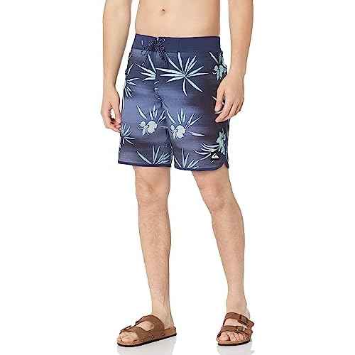 Quiksilver Men's Standard Heritage Scallop 19 Boarshort Swim Trunk