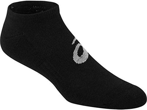 ASICS Invasion No Show Running Socks - Large Black 6 Pack
