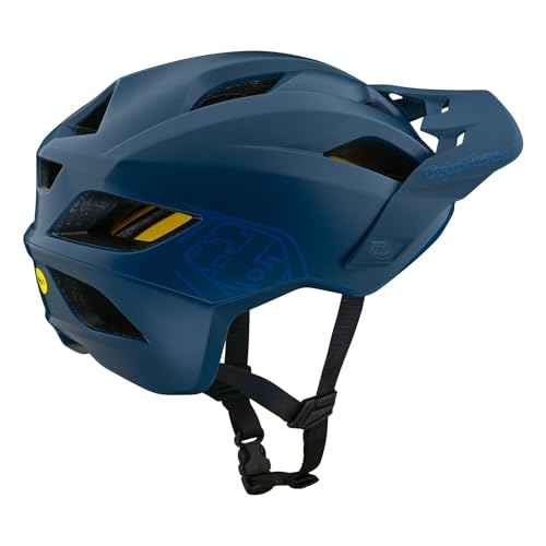 Troy Lee Designs - Youth FLOWLINE Helmet; Point Dark Indigo OSFA