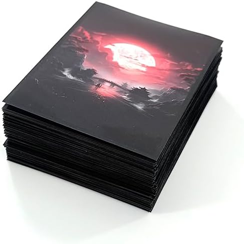 100 PCS MTG Card Sleeves, TCG Card Protective Sleeves Size is 2.6 x 3.6 in Applicable to OCG CCG DTCG PTCG, Fit Standard Size Cards - Ship