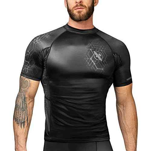 Hayabusa Geo Short Sleeve BJJ Rash Guard