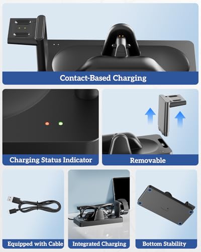 Charging Dock for Meta Ray-Ban Display & Neural Band Smart Glasses