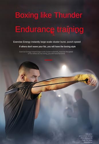 HANSYDONNY Boxing Resistance Bands Green 2.0 30LB for Speed & Power Training