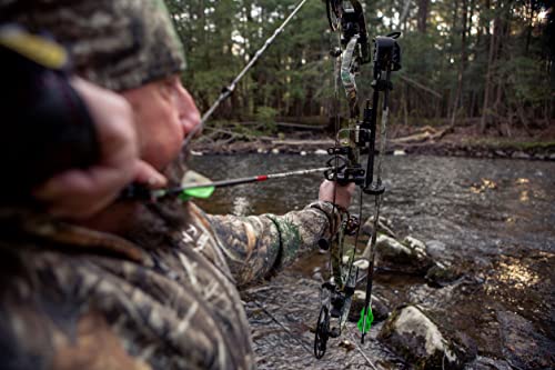 Archery Bow Rest with Locking System for Precise Shooting - Black
