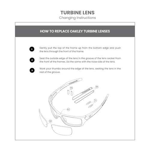 OAKLEY Original Turbine OO9263 PRIZM Trail Replacement Lenses For Men For Women+ Bundle Microfiber Pouch -FRAMES NOT INCLUDED
